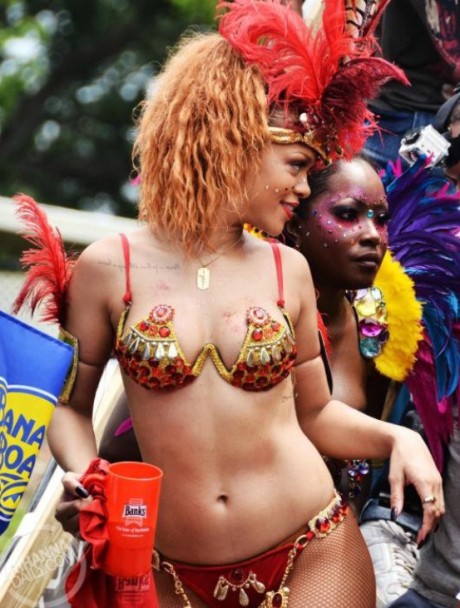 Tkodabossman August 3 2011 0 Rihanna Wilds Out At the Barbados Carnival 